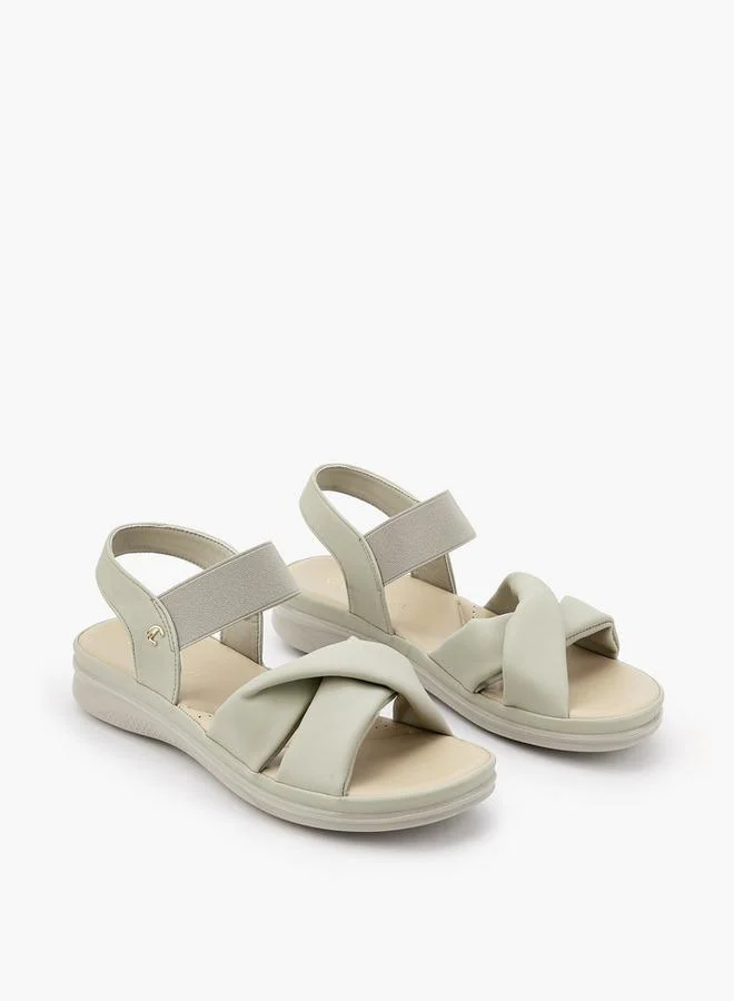 Le Confort Women Cross Strap Comfort Sandals